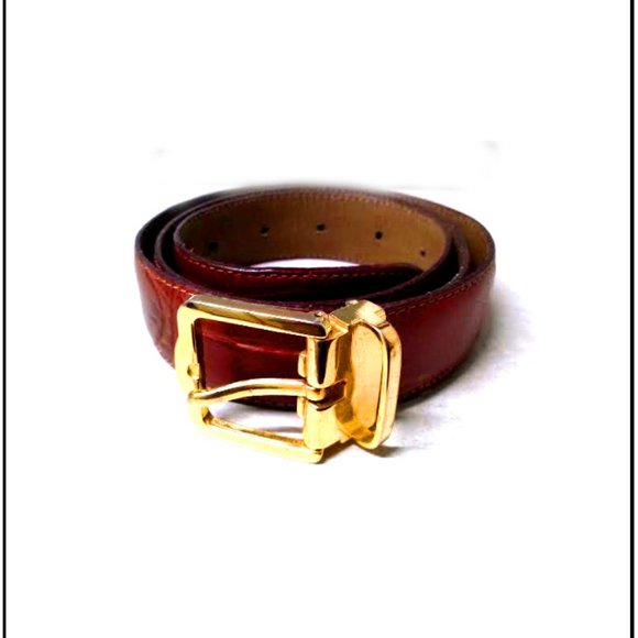 Men's Rare & Unique Top Grade Genuine Leather Designer Belt Italy